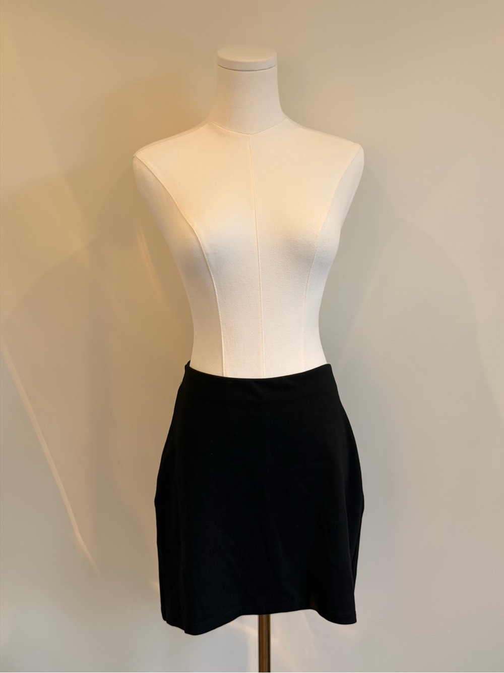 Sunday Best Black Mini Skirt